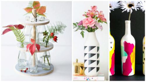 Поделки из стеклянных бутылок своими руками быстро и красиво. Интерьер