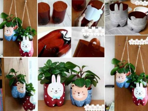 Поделки из пластиковых бутылок: основные идеи и варианты использования бытового пластика (90 фото)