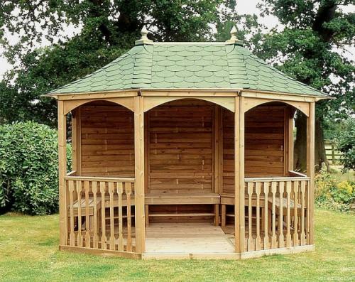 Стильные беседки из дерева идеи. Пошаговая инструкция по созданию садовой беседки