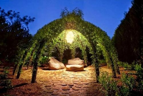 Открытая беседка. Основные типы беседок