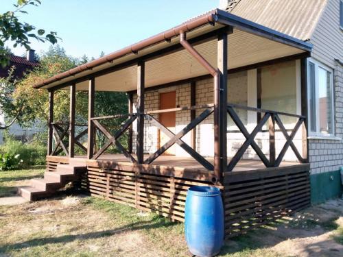 Открытая терраса к дому. Проекты террас пристроенных к дому