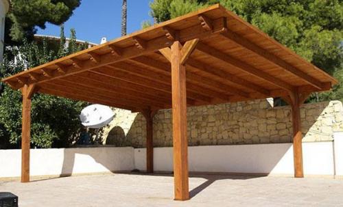 Какие размеры навесов можно использовать для дачи. Как рассчитать навес, подобрать материалы, установить опорные столбы