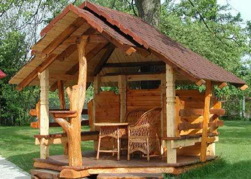 Беседка в современном стиле. Материалы, которые используются при создании стильных беседок
