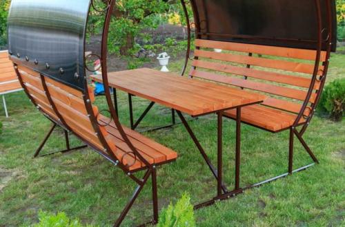 Беседка для дачи из поликарбоната. Беседка из поликарбоната: особенности поликарбоната, виды беседок, поэтапные схемы и чертежи сооружения своими руками