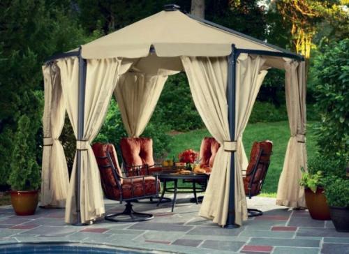 Какие правила и нормы следует соблюдать при строительстве шторы на террасе. Выбор материала