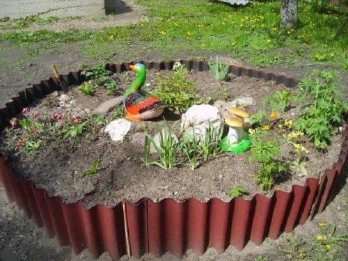 Как обустроить сад и огород красиво с минимальными затратами. Где взять недорогие материалы для обустройства участка