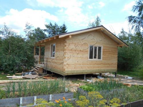 Создание маленьких бань из бруса: все, что нужно знать 01