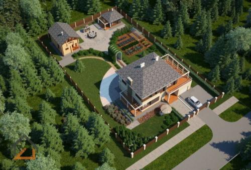 Современный дизайн участка. Особенности 02 Современный дизайн участка. Особенности 02