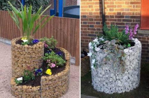 Клумбы с камнями и цветами своими руками. Клумба из камней – пошаговое создание и оформление клумбы. Самые актуальные и стильные идеи создания клумбы (125 фото и видео)