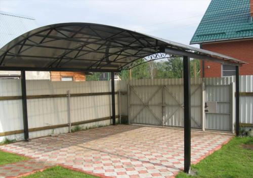 Навес из поликарбоната над крыльцом частного дома. Навесы из поликарбоната — самостоятельное изготовление и особенности проектирования (100 фото)