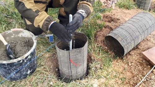 Как сделать сваи под дом. Процесс заливки свай