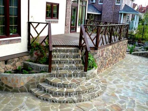 Какие функции выполняет крыльцо для дачного домика с навесом. От царевича до портного: крыльцо для частного дома (фото, фен-шуй советы и секреты строителей)