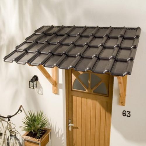 Навес над крыльцом из поликарбоната. Навесы и козырьки над крыльцом частного дома своими руками (с фото) 11