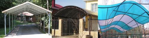 Каркасный навес к дому. Стеновая опора 02 Каркасный навес к дому. Стеновая опора 02