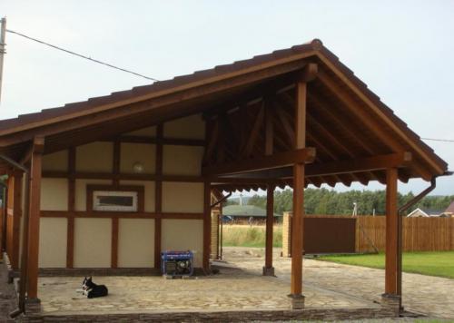 Как обеспечить надёжную защиту навеса от непогоды