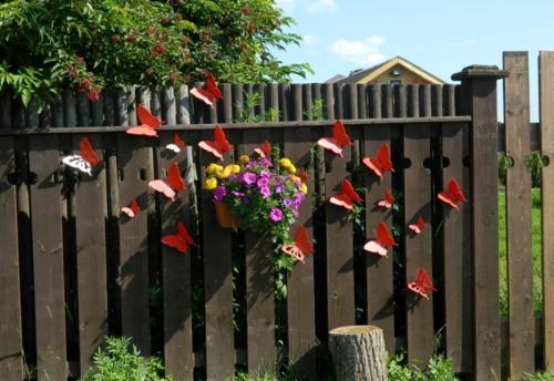 Как красиво покрасить забор двумя цветами. 35 идей для украшения забора