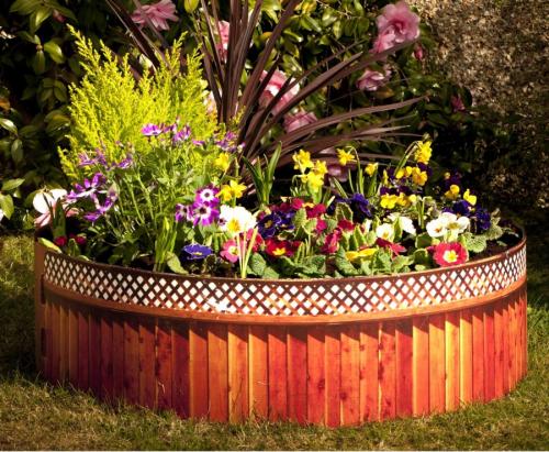 Прямоугольная клумба, как оформить. Как оформить клумбу — примеры схем красивого и стильного дизайна цветников и клумб (70 фото)