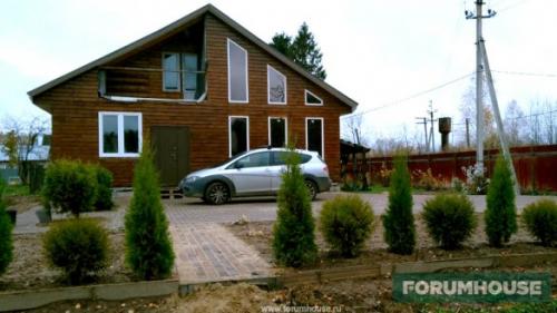 Навес к дому из дерева. Деревянный навес для хранения двух автомобилей своими руками