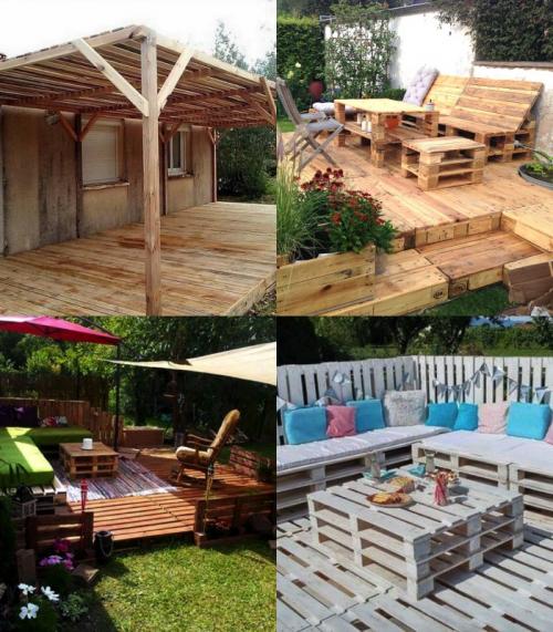 Мебель из поддонов на дачу. Начинаем с подготовки материала 07