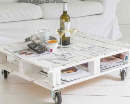 Стол из поддонов. Преимущества столов из поддонов