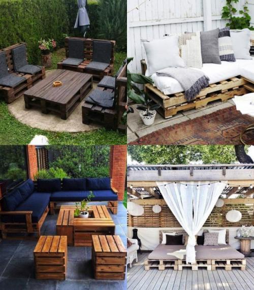 Мебель из поддонов на дачу. Начинаем с подготовки материала 09