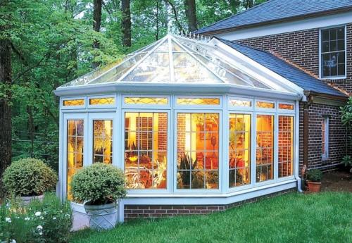 Зимняя веранда к дому. Закрытая зимняя веранда пристроенная к дому: все, что нужно знать
