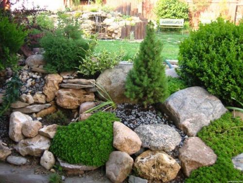 Рокарий в ландшафтном дизайне схемы. Рокарий в ландшафтном дизайне 06