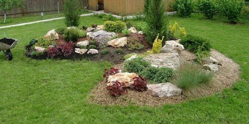 Рокарий в ландшафтном дизайне схемы. Рокарий в ландшафтном дизайне 07