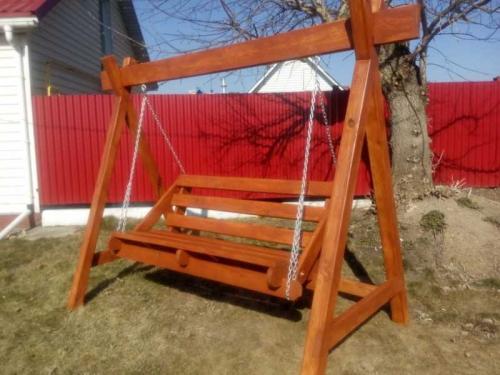 Качели детские своими руками для дачи. Детские качели своими руками — пошаговое описание изготовления, размещения и оформления (115 фото)