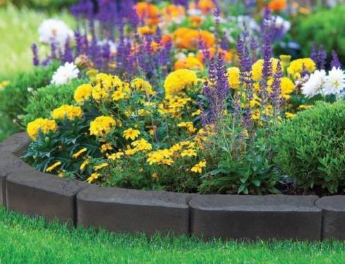Бордюры для клумб своими руками. Классификация ограждений и выбор материала