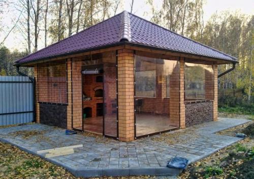 Занавески в беседку для улицы. Назначение 02