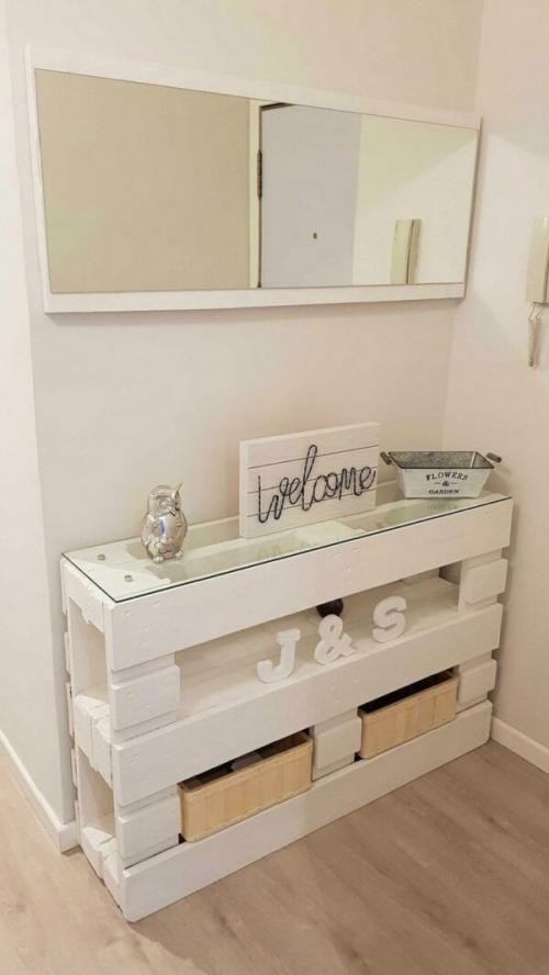 Мебель из поддонов для дачи в беседку. Преимущества мебели и поделок из паллет 01