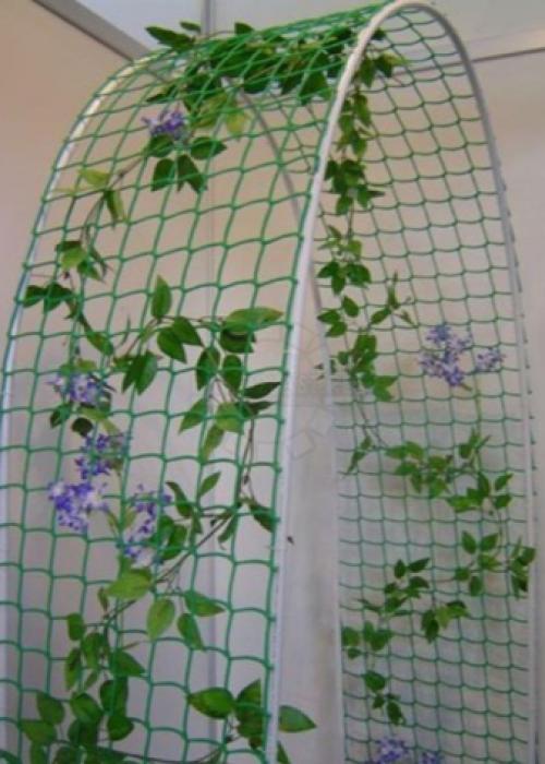 Палисадник из сетки. Как правильно покрасить решётку 08 Палисадник из сетки. Как правильно покрасить решётку 08