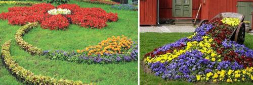 Как сделать клумбу своими руками из подручных материалов. Виды