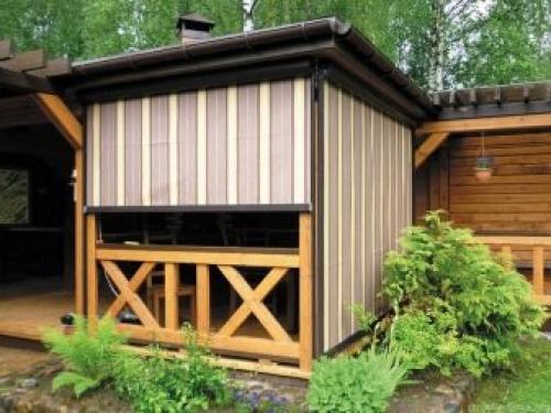 Какую ткань выбрать для уличных штор. Из ткани 05