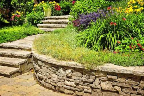 Камень декоративный для ландшафта сада. Камни для ландшафтного дизайна — смотрите красивые примеры обустройства участков с камнями (фото и видео)