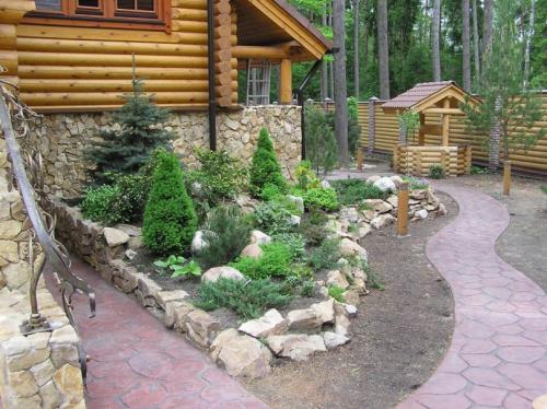 Камень декоративный для ландшафта сада. Камни для ландшафтного дизайна — смотрите красивые примеры обустройства участков с камнями (фото и видео)