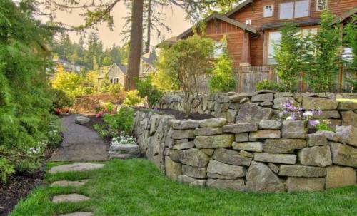 Камень декоративный для ландшафта сада. Камни для ландшафтного дизайна — смотрите красивые примеры обустройства участков с камнями (фото и видео)