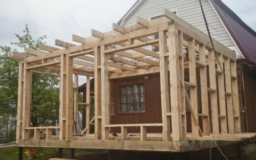 Закрытая веранда на даче своими руками. Закрытая зимняя веранда пристроенная к дому: все, что нужно знать