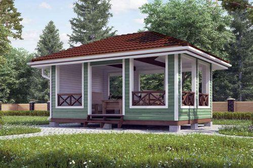 Чертеж беседки 3х4. Проекты и чертежи беседок размером 3х4