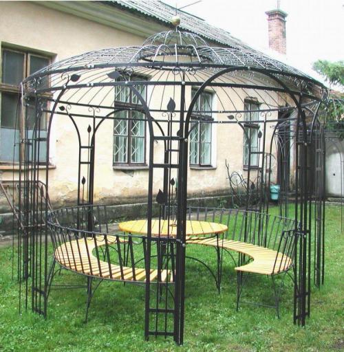 Беседки из холодной ковки. Какую беседку выбрать?