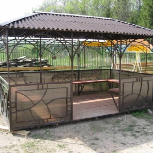 Красивая беседка из дерева своими руками. Особенности и преимущества 06 Красивая беседка из дерева своими руками. Особенности и преимущества 06