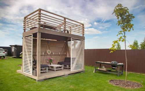 Красивые беседки для дачи. Какую конструкцию беседки выбрать