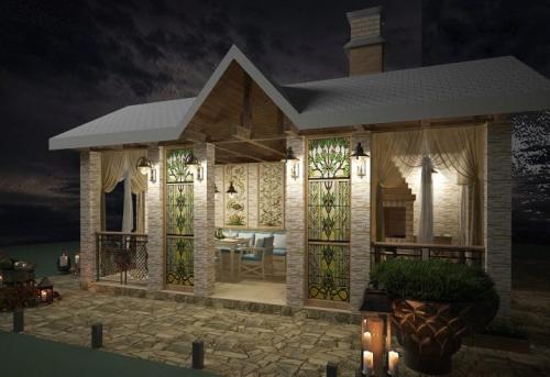 102 лучших проекта беседок: фотографии, идеи, дизайн, оформление 01