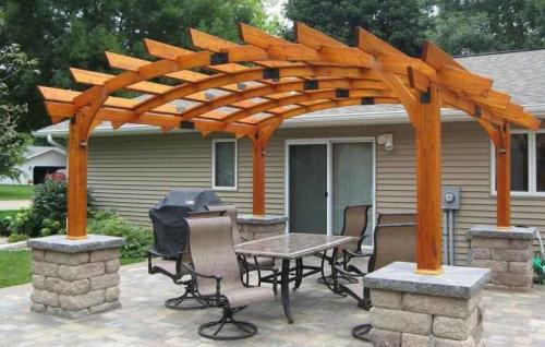 Беседки на улице. Беседки для дачи — разновидности конструкций, форм и размеров, материалы изготовления, идеи стильного дизайна (фото + видео)