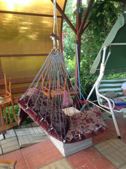 Качель детская своими руками. Плюсы и минусы деревянных садовых качелей 01