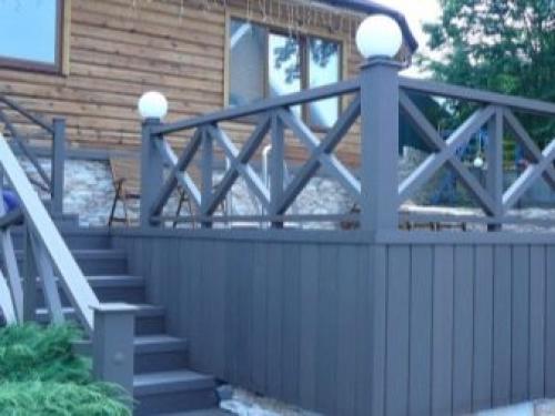 Красивые Перила для крыльца. Особенности 11