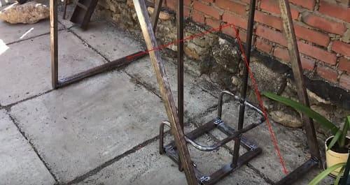 Как изготовить металлические качели. Детские качели для дачи своими руками из металла