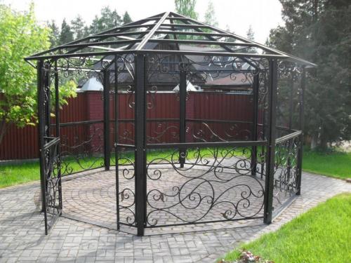 Простые беседки для дачи. Разновидность беседки
