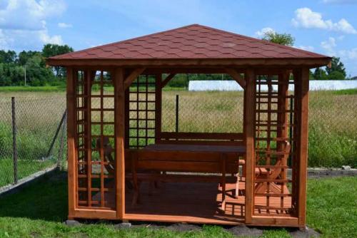 Маленькие беседки для дачи своими руками. Беседки для дачи — разновидности конструкций, форм и размеров, материалы изготовления, идеи стильного дизайна (фото + видео)